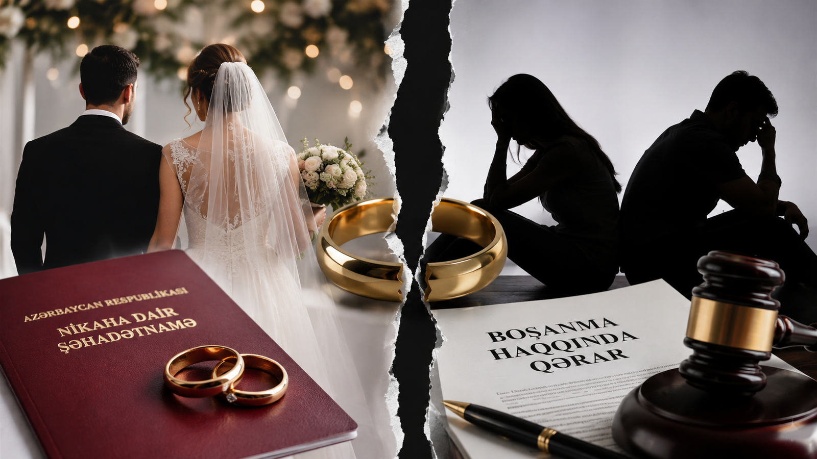 Bu ilin birinci yarısında nikah və boşanma hallarının sayı azalıb