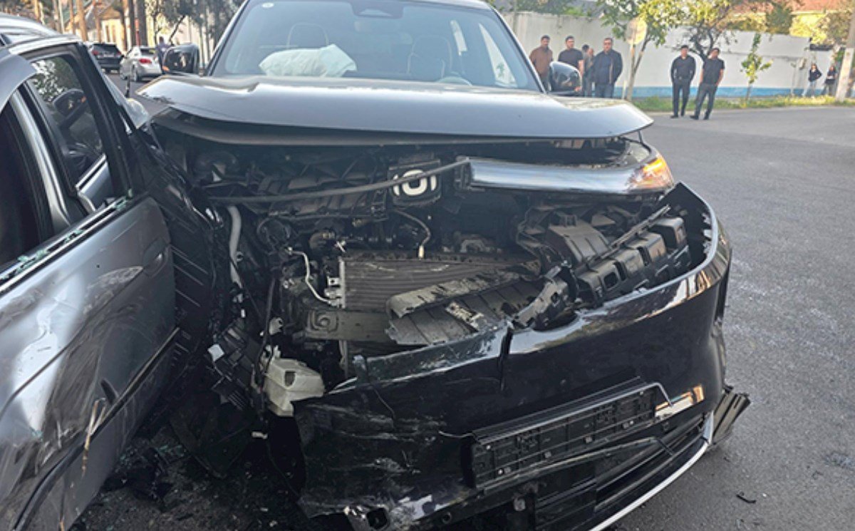 Sabirabadda KIA və Opel toqquşub: dörd nəfər xəsarət alıb